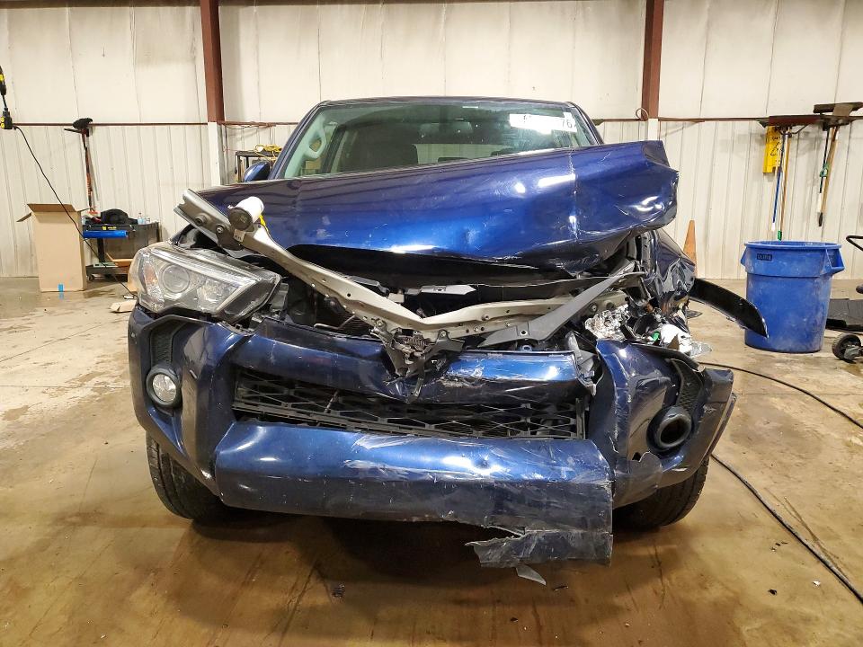 2018 Toyota 4runner VIN JTEBU5JR7J5558225 COPART salvage auction — FRONT END, Pa - Certificate Of Salvage, sold $10,100 on 2026-07-07 (photo 5)