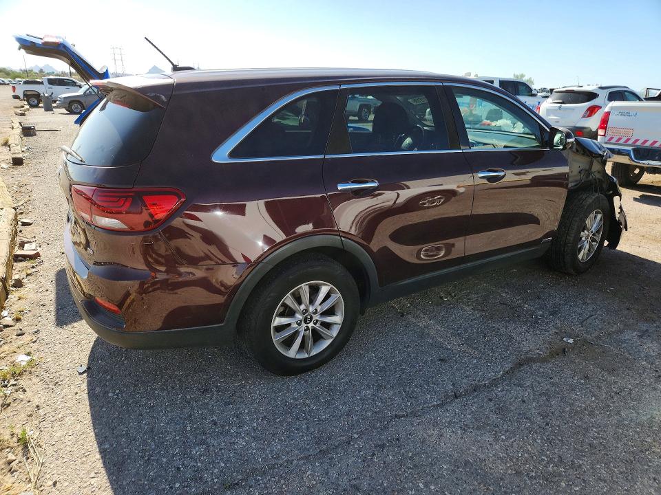 2019 Kia Sorento VIN 5XYPGDA39KG497704 COPART salvage auction — FRONT END, Id - Salvage Certificate Of Title, sold $2,400 on 2026-07-17 (photo 3)