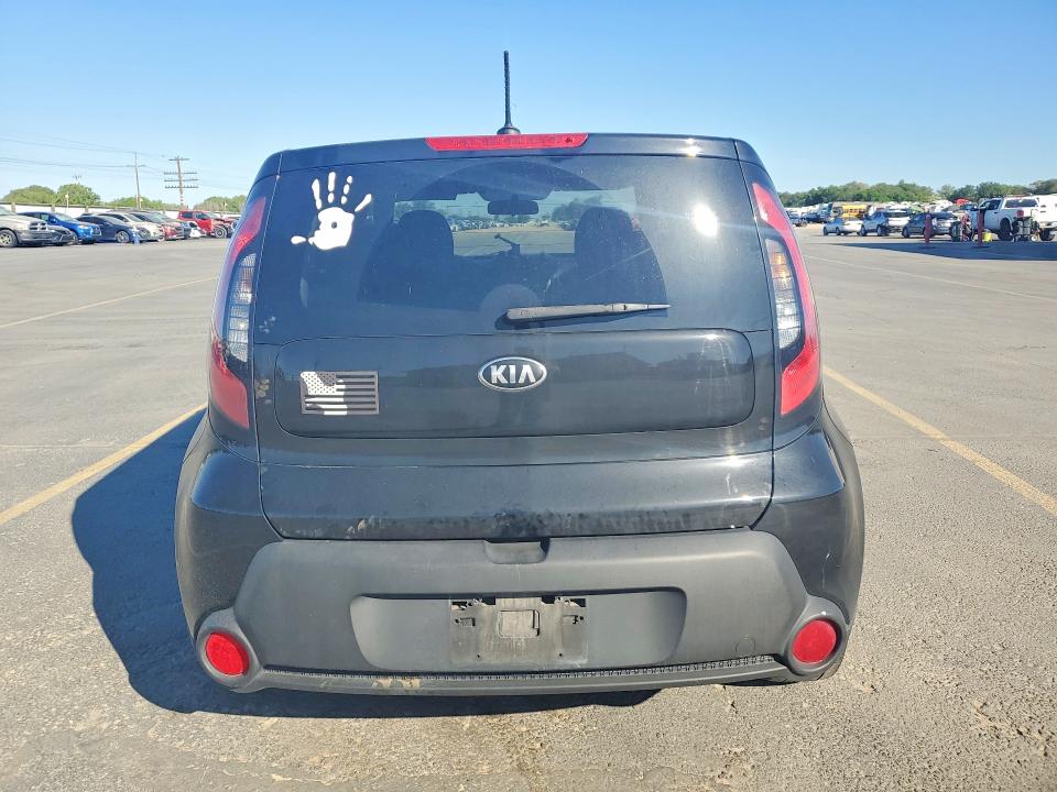 2016 Kia Soul VIN KNDJN2A29G7829832 COPART salvage auction — FRONT END, Id - Salvage Certificate Of Title, sold $300 on 2026-07-30 (photo 6)