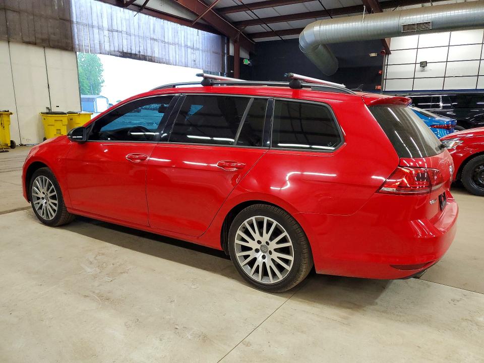 2017 Volkswagen Golf sportwagen VIN 3VW017AU6HM518014 COPART salvage auction — MINOR DENT/SCRATCHES, Ct - Certificate Of Title, sold $3,900 on 2026-07-09 (photo 2)
