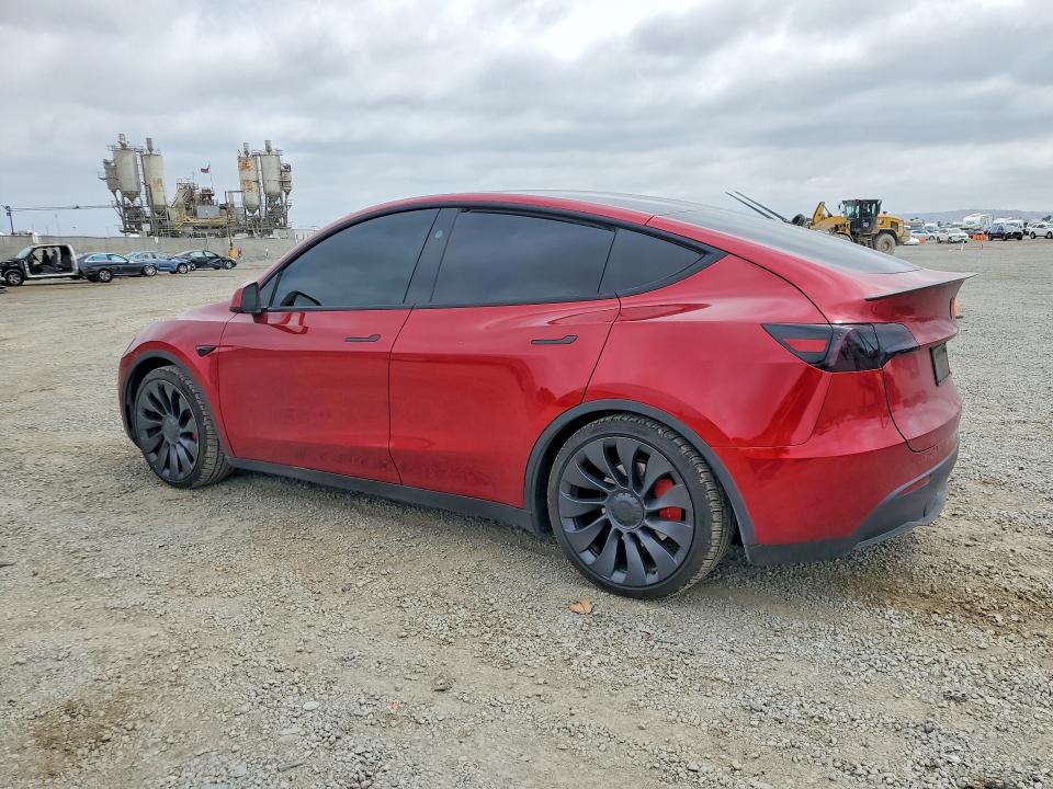 2024 Tesla Model y VIN 7SAYGDEF1RF125710 COPART salvage auction — FRONT END, CA - SALVAGE CERTIFICATE, sold $7,000 on 2026-07-24 (photo 2)