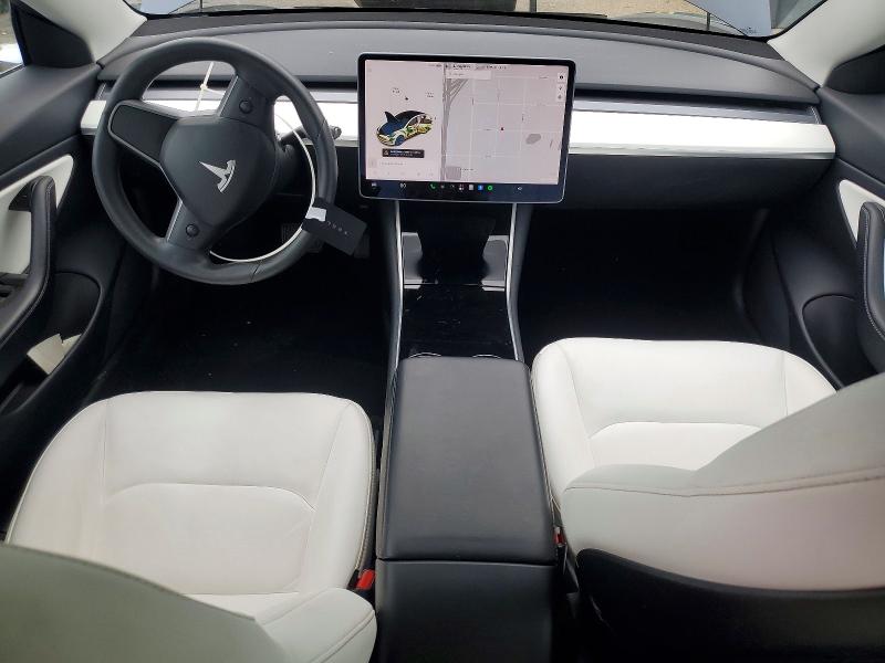 2020 Tesla Model 3 VIN 5YJ3E1EBXLF639071 COPART salvage auction — FRONT END, Co - Public - Salvage Title, sold $7,600 on 2026-07-21 (photo 8)