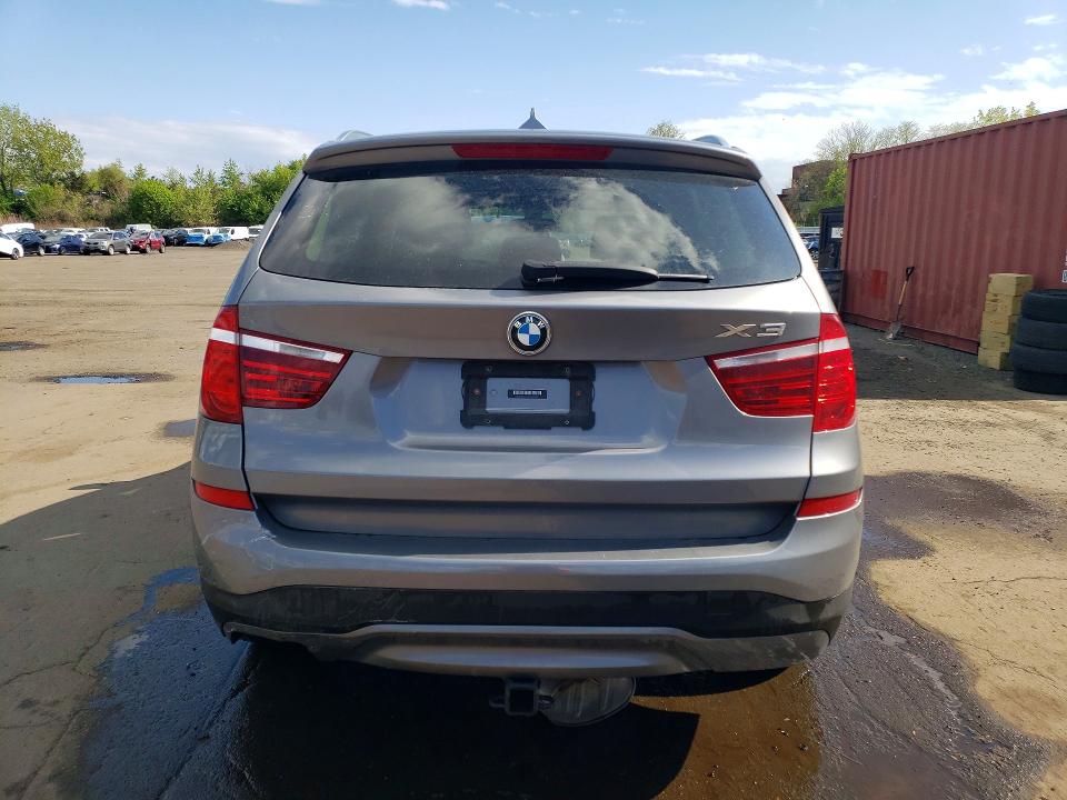 2017 BMW VIN 5UXWZ7C39H0X40073 COPART salvage auction — REAR END, Ct - Cert Of Title-Salvage, sold $3,050 on 2026-07-10 (photo 6)