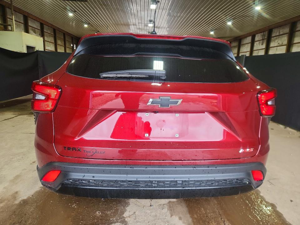 2025 Chevrolet Trax VIN KL77LGEP4SC053545 COPART salvage auction — HAIL, Oh - Cert Of Title-Salvage, sold $10,000 on 2026-07-02 (photo 6)