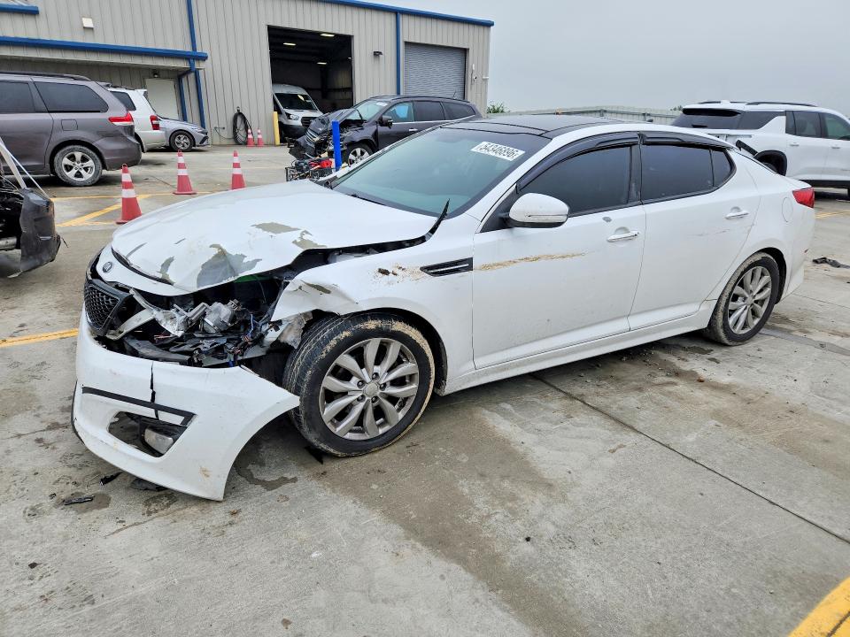 2015 Kia Optima VIN 5XXGN4A7XFG513654 COPART salvage auction — FRONT END, Ky - Cert Of Title-Salvage, sold $775 on 2026-07-30 (photo 1)