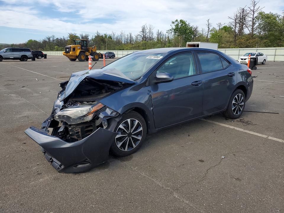 2018 Toyota Corolla VIN 5YFBURHE2JP854755 COPART salvage auction — FRONT END, Ny - Mv-907A Salvage Certificate, sold $1,500 on 2026-07-20 (photo 1)