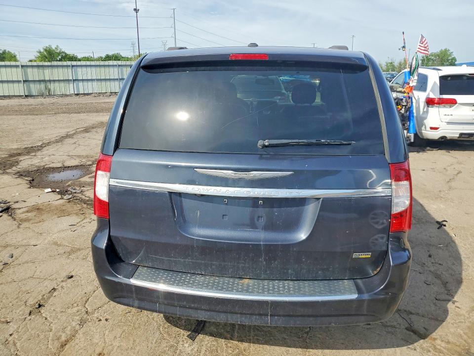 2014 Chrysler Voyager VIN 2C4RC1BG1ER440126 COPART salvage auction — FRONT END, Mi - Cert Of Title-Salvage Vehicle, sold $750 on 2026-07-02 (photo 6)
