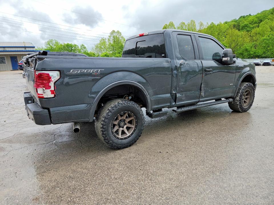 2017 Ford F-150 VIN 1FTFX1EGXHKC00076 COPART salvage auction — REAR END, Wv - Certificate Of Title (P), sold $7,700 on 2026-07-02 (photo 3)