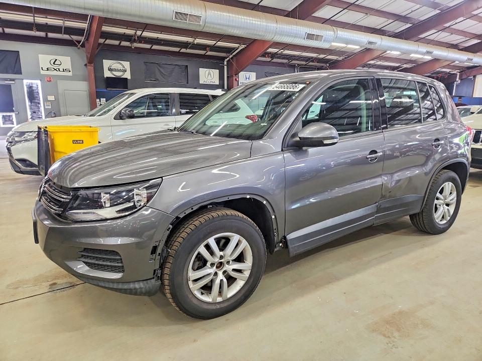 2013 Volkswagen Tiguan VIN WVGAV7AX9DW021096 COPART salvage auction — SIDE, Ma - Cert Of Title-Salvage, sold $1,450 on 2026-07-09 (photo 1)