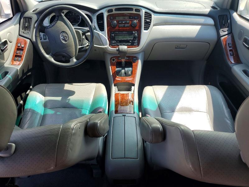 2007 Toyota Highlander VIN JTEEP21A870211411 COPART salvage auction — FRONT END, Oh - Cert Of Title-Salvage, sold $1,250 on 2026-07-07 (photo 8)