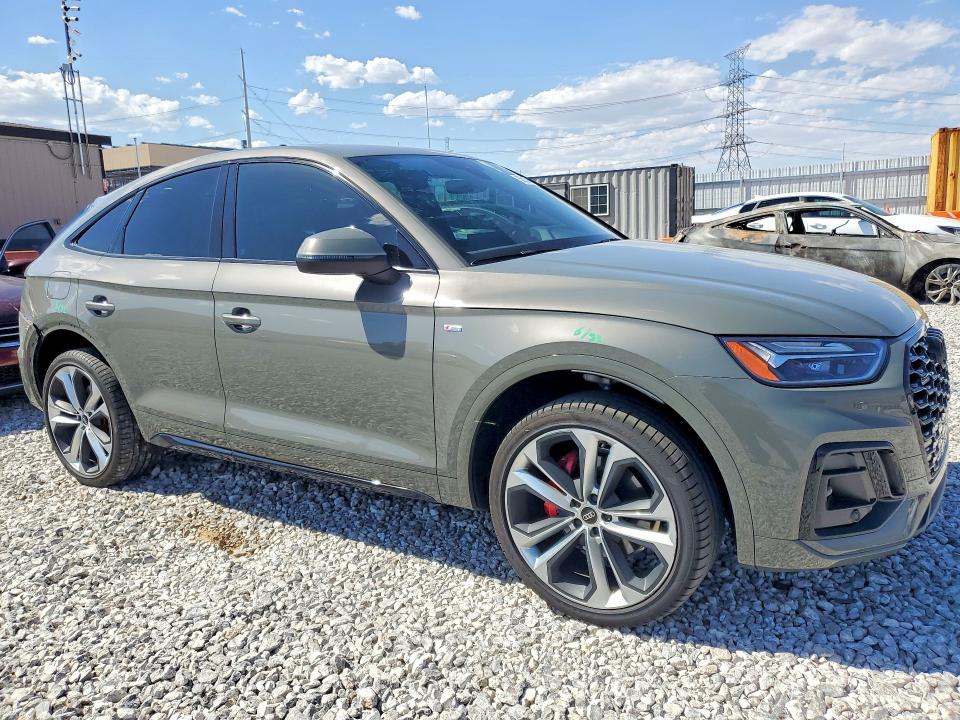 2023 Audi Q5 VIN WA15AAFY8P2029888 COPART salvage auction — REAR END, Nv - Salvage Title, sold $23,500 on 2026-07-29 (photo 4)