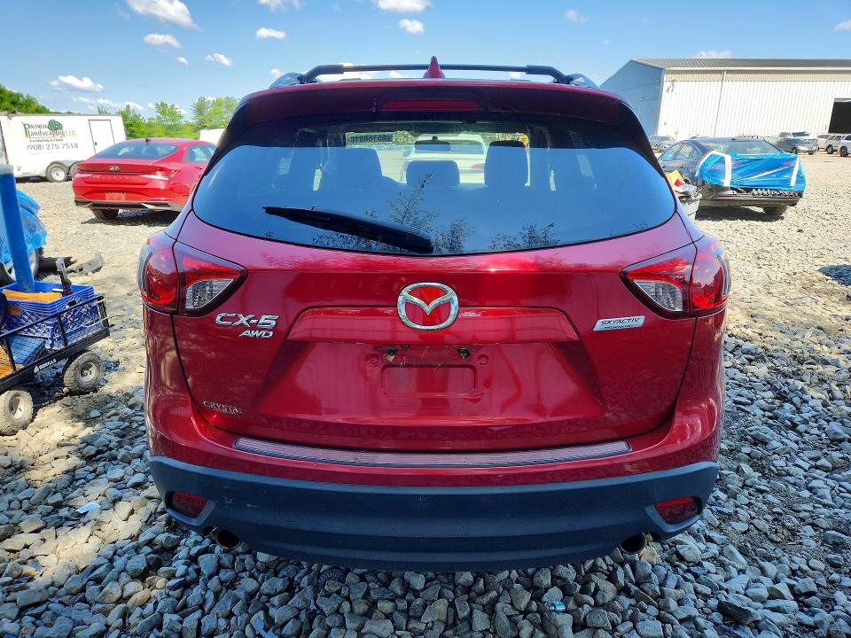 2015 Mazda Cx-5 VIN JM3KE4CY7F0525138 COPART salvage auction — REAR END, NJ - CERT OF TITLE-SALVAGE, sold $2,500 on 2026-07-20 (photo 6)