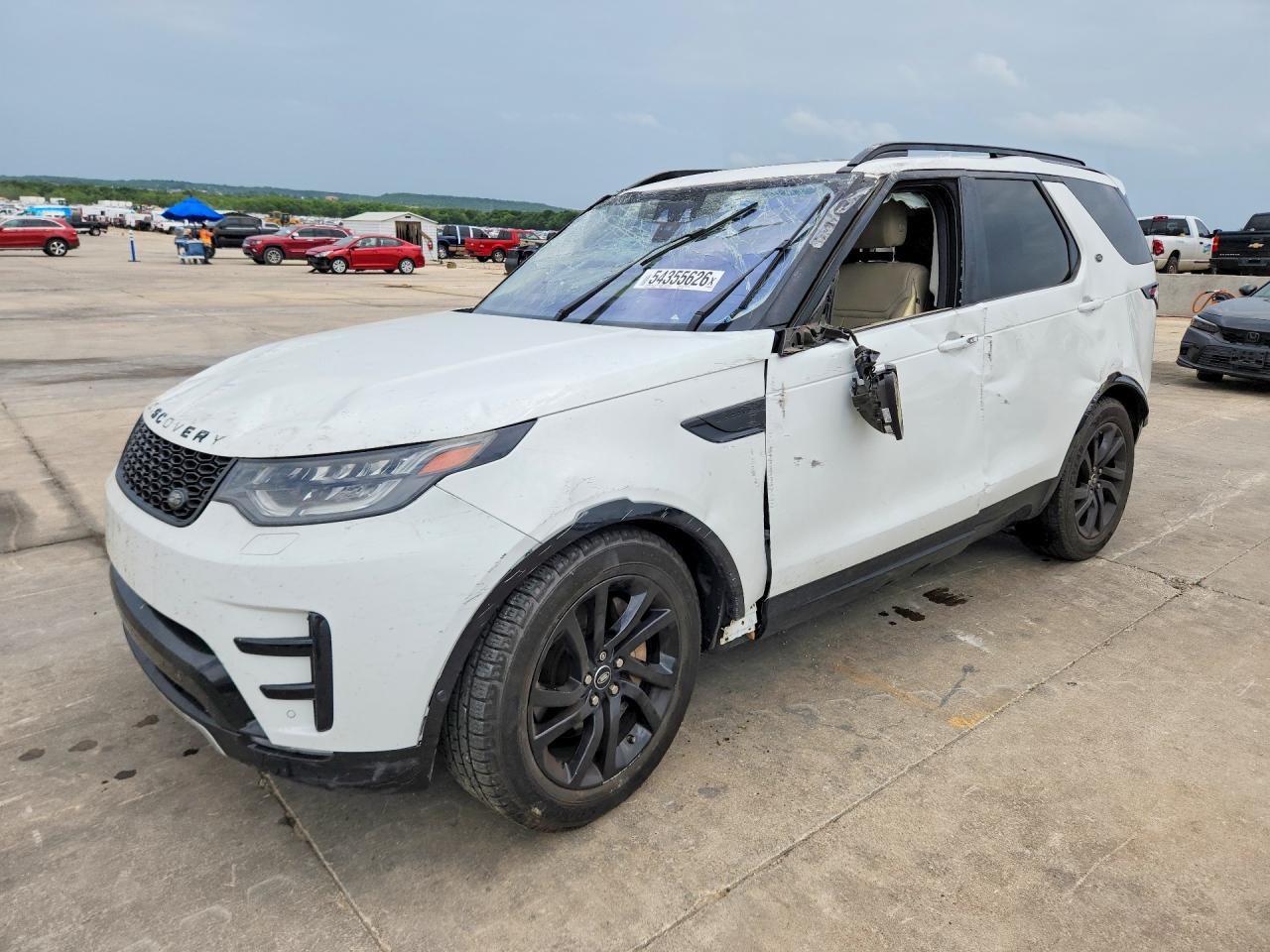 2020 Land Rover Discovery VIN SALRU2RV6L2435449 COPART salvage auction — Rollover, TX - SALVAGE VEHICLE TITLE, sold $4,800 on 2026-07-09 (photo 1)