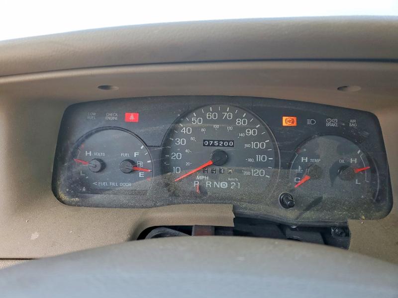 2005 Mercury Grand marquis VIN 2MEFM74W65X608277 COPART salvage auction — FRONT END, Al - Cert Of Title-Salvage Title, sold $250 on 2026-07-28 (photo 9)
