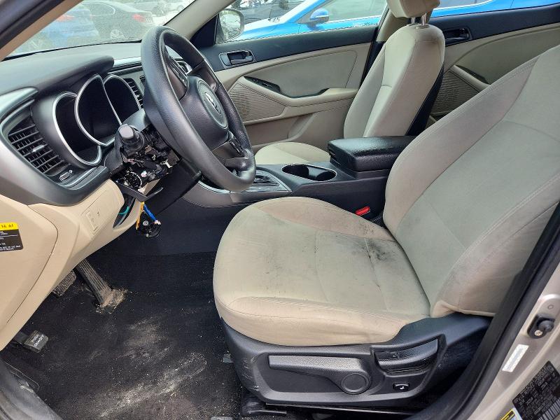 2015 Kia Optima VIN KNAGM4A78F5576000 COPART salvage auction — FRONT END, Mi - Cert Of Title-Salvage Vehicle, sold $525 on 2026-07-30 (photo 7)