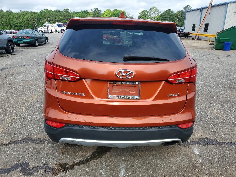 2015 Hyundai Santa fe VIN 5XYZT3LB9FG253933 COPART salvage auction — FRONT END, Al - Cert Of Title-Salvage Title, sold $1,300 on 2026-07-06 (photo 6)