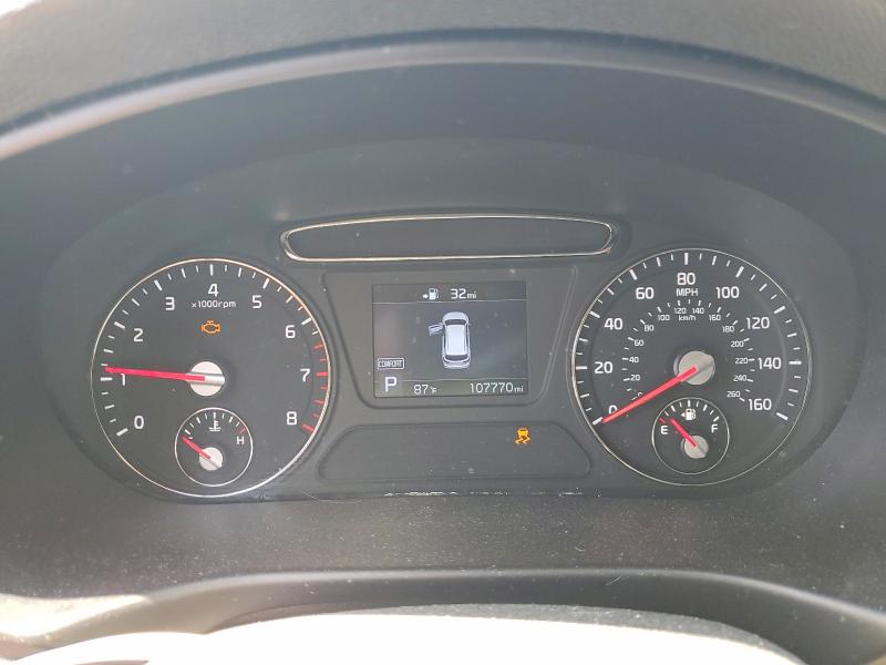 2020 Kia Sorento VIN 5XYPG4A34LG658333 COPART salvage auction — FRONT END, Il - Salvage Certificate, sold $2,700 on 2026-07-02 (photo 9)