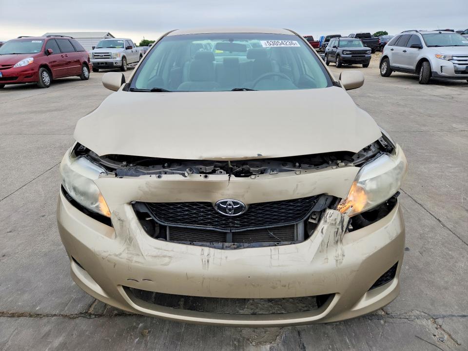 2010 Toyota Corolla VIN 1NXBU4EE0AZ191269 COPART salvage auction — FRONT END, Tx - Certificate Of Title, sold $250 on 2026-07-09 (photo 5)