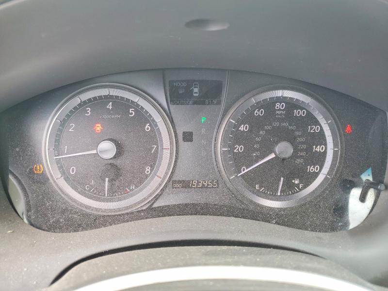 2007 Lexus Es 350 VIN JTHBJ46GX72061144 COPART salvage auction — FRONT END, Ut - Salvage Certificate, sold $350 on 2026-07-31 (photo 9)
