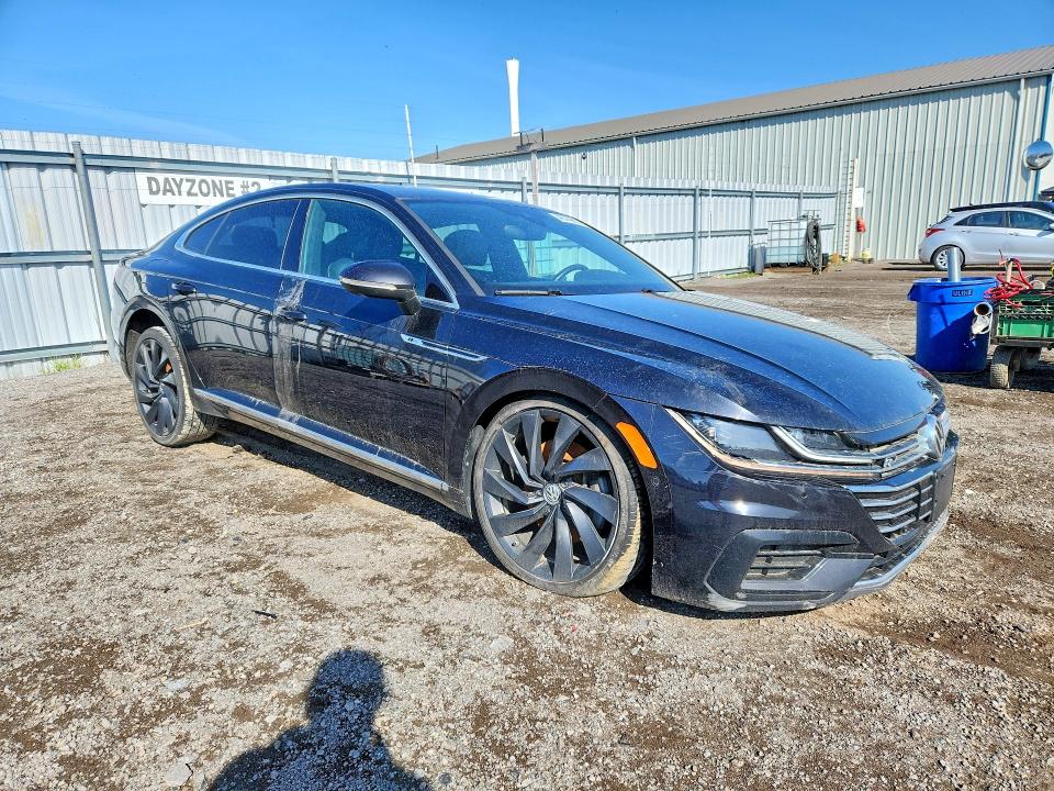 2019 Volkswagen Arteon VIN WVWSR7AN5KE025791 COPART salvage auction — FRONT END, On - Permit No Brand - Unfit, sold $6,400 on 2026-07-21 (photo 4)