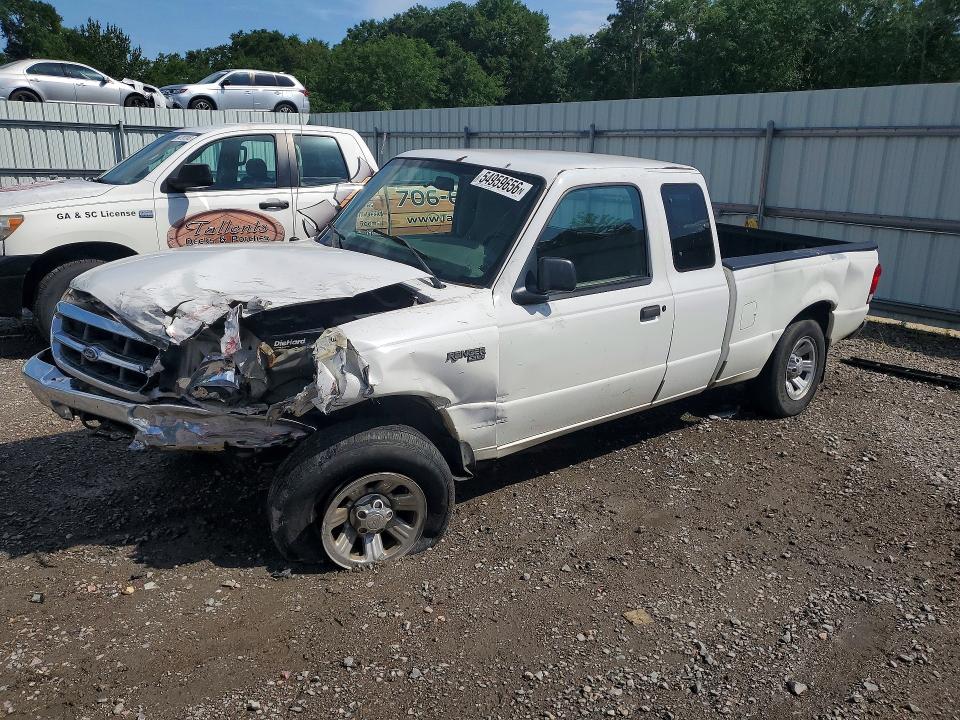 2000 Ford Ranger VIN 1FTYR14V6YPB53182 COPART salvage auction — FRONT END, Ga - Cert Of Title-Rebuilt Salvage, sold $175 on 2026-07-09 (photo 1)
