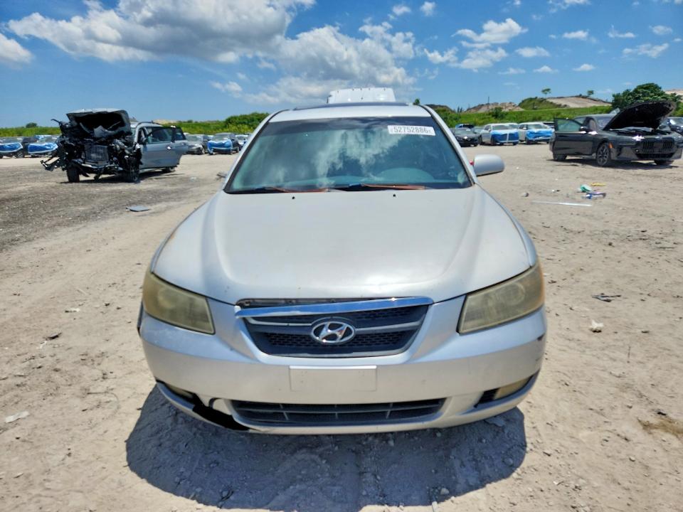 2006 Hyundai Sonata VIN 5NPEU46F46H002391 COPART salvage auction — FRONT END, Fl - Cert Of Title Slvg Rebuildable, sold $375 on 2026-07-28 (photo 5)