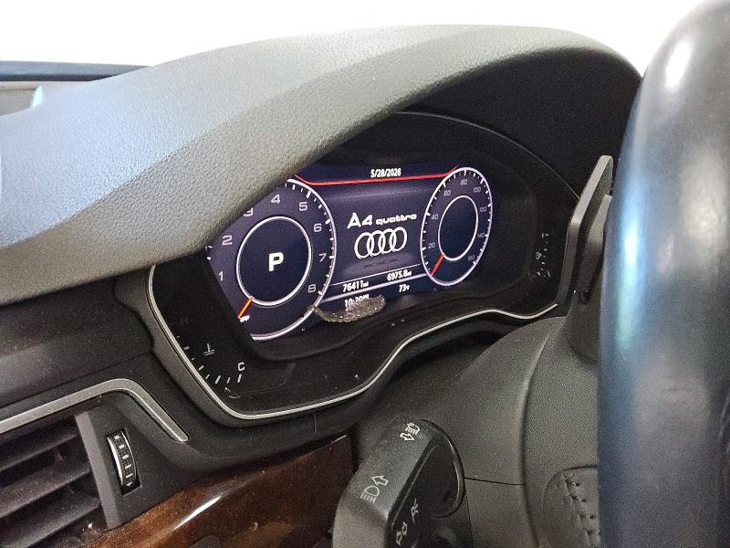 2019 Audi A4 VIN WAUENAF4XKN002199 COPART salvage auction — FRONT END, Va - Certificate Of Title, sold $3,100 on 2026-07-16 (photo 9)