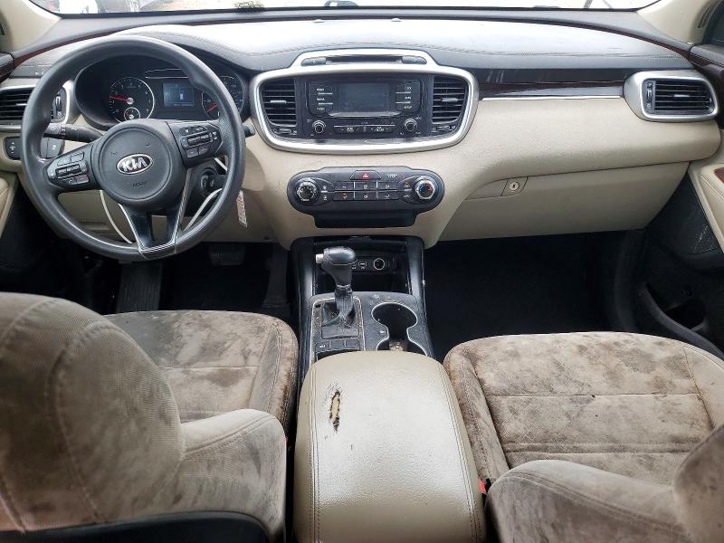2018 Kia Sorento VIN 5XYPG4A50JG375748 COPART salvage auction — MECHANICAL, Al - Certificate Of Title (P), sold $1,950 on 2026-07-14 (photo 8)