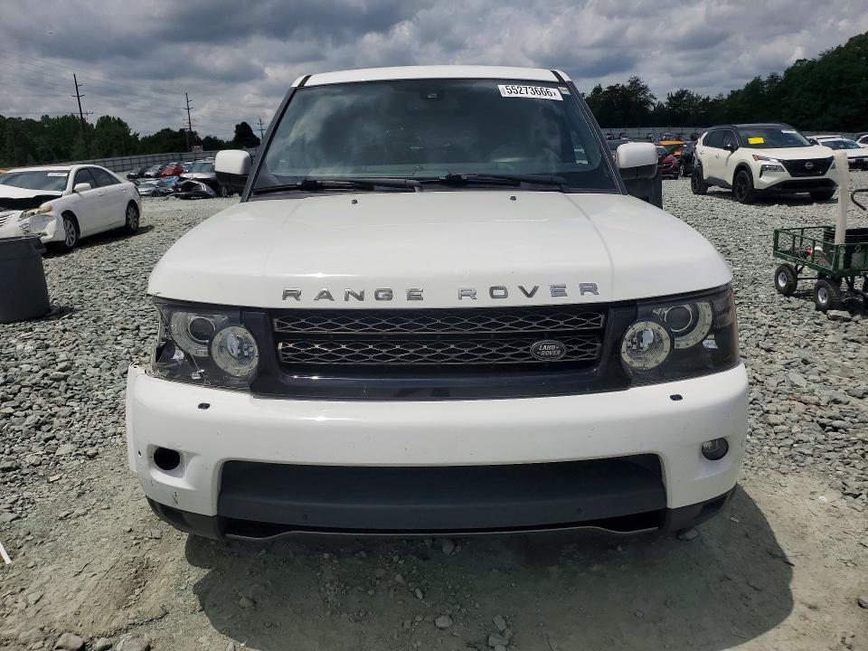 2013 Land rover RANGE ROVER VIN SALSF2D45DA768680 COPART salvage auction — FRONT END, Nc - Salvage Certificate Of Title, sold $1,300 on 2026-07-08 (photo 5)
