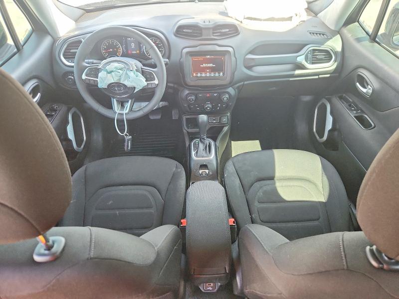 2020 Jeep Renegade VIN ZACNJABBXLPL43160 COPART salvage auction — FRONT END, Tx - Salvage Vehicle Title, sold $2,250 on 2026-07-16 (photo 8)