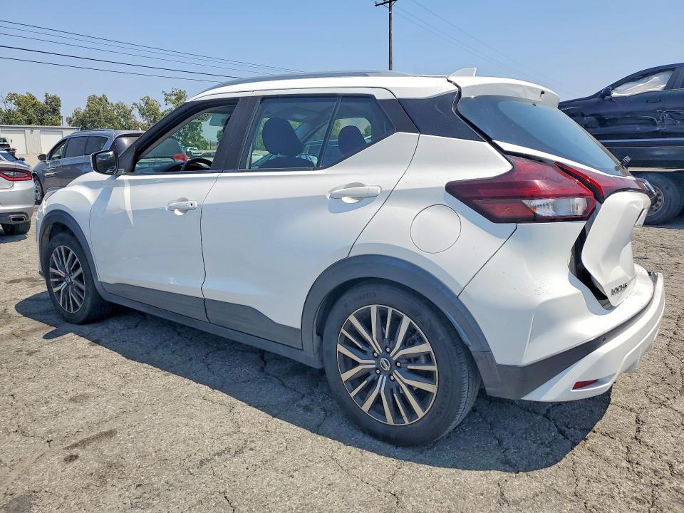 2021 Nissan Kicks VIN 3N1CP5CV7ML505803 COPART salvage auction — REAR END, Ca - Salvage Certificate, sold $2,450 on 2026-07-09 (photo 2)