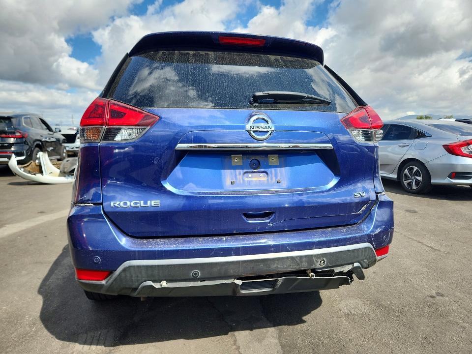 2019 Nissan VIN KNMAT2MTXKP512905 COPART salvage auction — REAR END, Ca - Salvage Certificate, sold $2,750 on 2026-07-13 (photo 6)