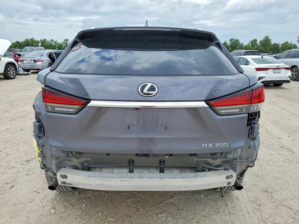 2016 Lexus Rx VIN 2T2ZZMCA2GC021355 COPART salvage auction — REAR END, Tx - Salvage Vehicle Title, sold $12,200 on 2026-07-31 (photo 6)