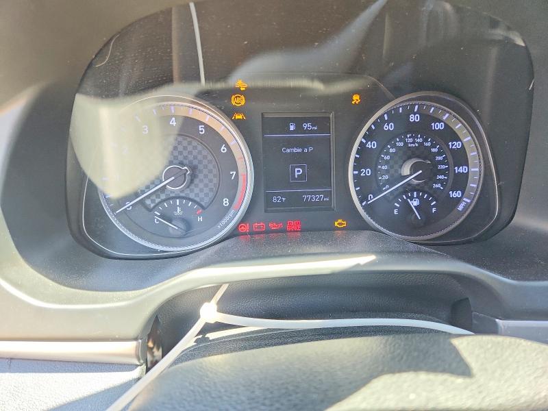 2020 Hyundai Elantra VIN KMHD84LF5LU084035 COPART salvage auction — VANDALISM, Ca - Salvage Certificate, sold $2,250 on 2026-07-21 (photo 9)