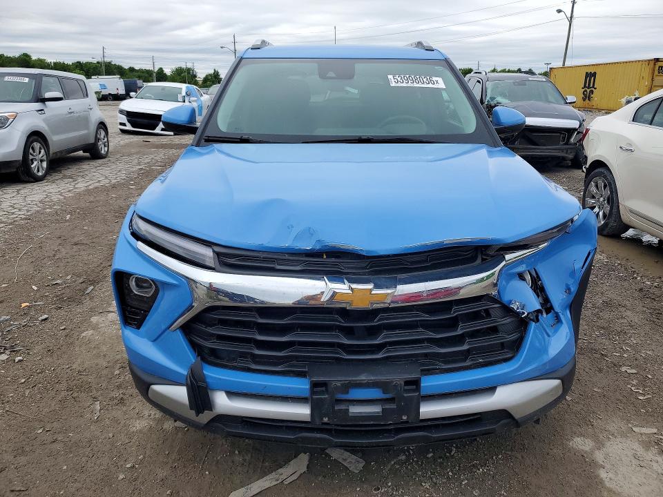 2024 Chevrolet VIN KL79MPSLXRB136422 COPART salvage auction — FRONT END, Il - Salvage Certificate, sold $1,100 on 2026-07-31 (photo 5)