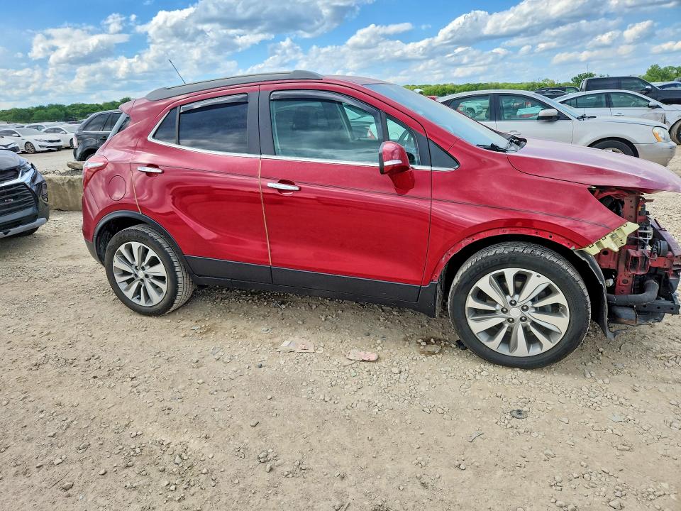 2017 Buick Encore VIN KL4CJCSB2HB023834 COPART salvage auction — FRONT END, Ks - Cert Of Title-Salvage, sold $300 on 2026-07-21 (photo 4)