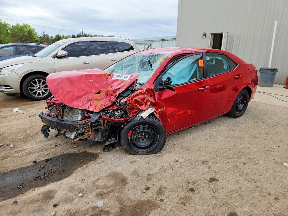 2017 Toyota Corolla VIN 5YFBURHE7HP637406 COPART salvage auction — ROLLOVER, Wi - Junked Vehicle Bill Of Sale, sold $975 on 2026-07-13 (photo 1)