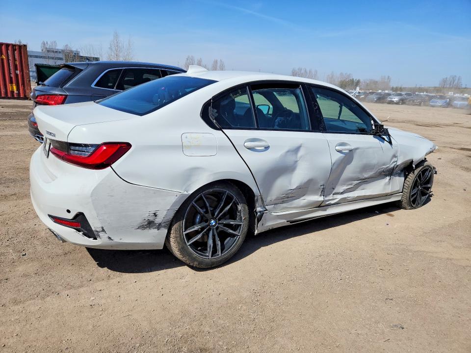 2021 BMW 3 series VIN 3MW5R7J01M8B55278 COPART salvage auction — FRONT END, ON - PERMIT SALVAGE, sold $8,400 on 2026-07-30 (photo 3)