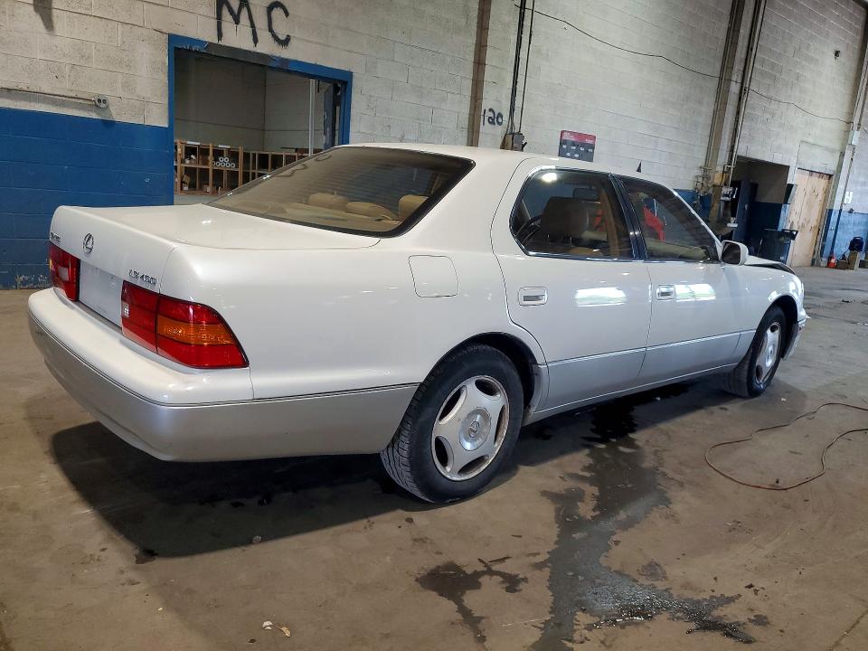 1998 Lexus Ls VIN JT8BH28F6W0104697 COPART salvage auction — FRONT END, Mi - Certificate Of Title, sold $1,250 on 2026-07-03 (photo 3)