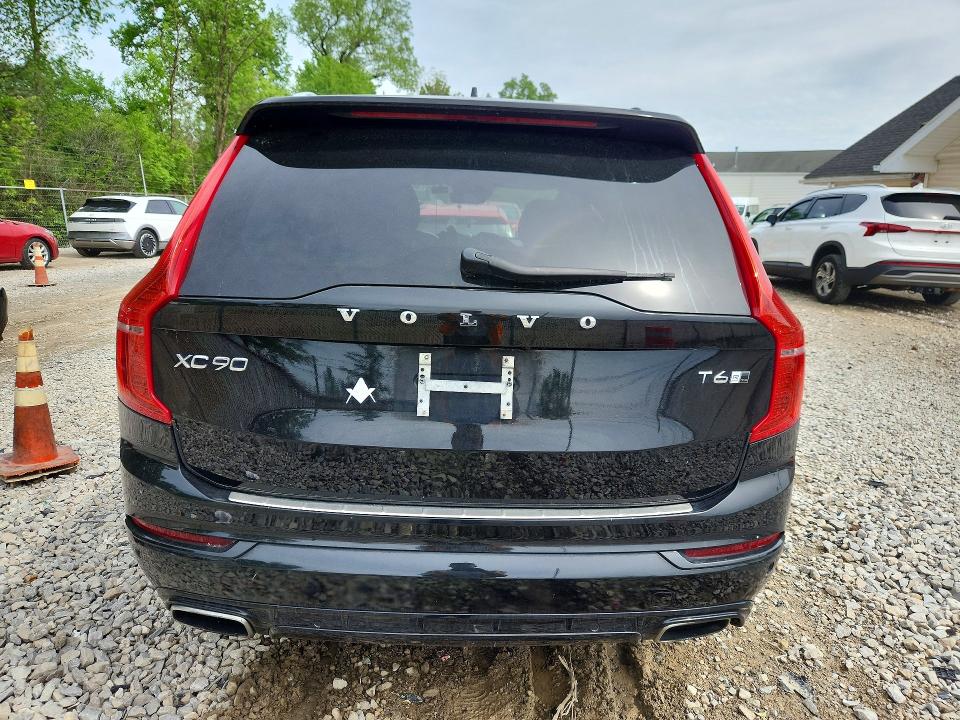 2016 Volvo VIN YV4A22PMXG1066169 COPART salvage auction — HAIL, Oh - Cert Of Title-Salvage, sold $4,300 on 2026-07-08 (photo 6)