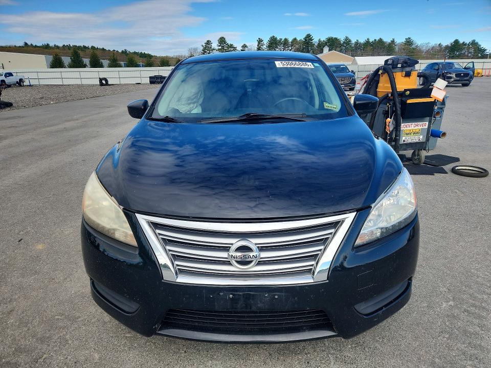 2013 Nissan Sentra VIN 1N4AB7AP0DN903315 COPART salvage auction — SIDE, Me - Cert Of Title-Salvage Collisio, sold $400 on 2026-07-04 (photo 5)