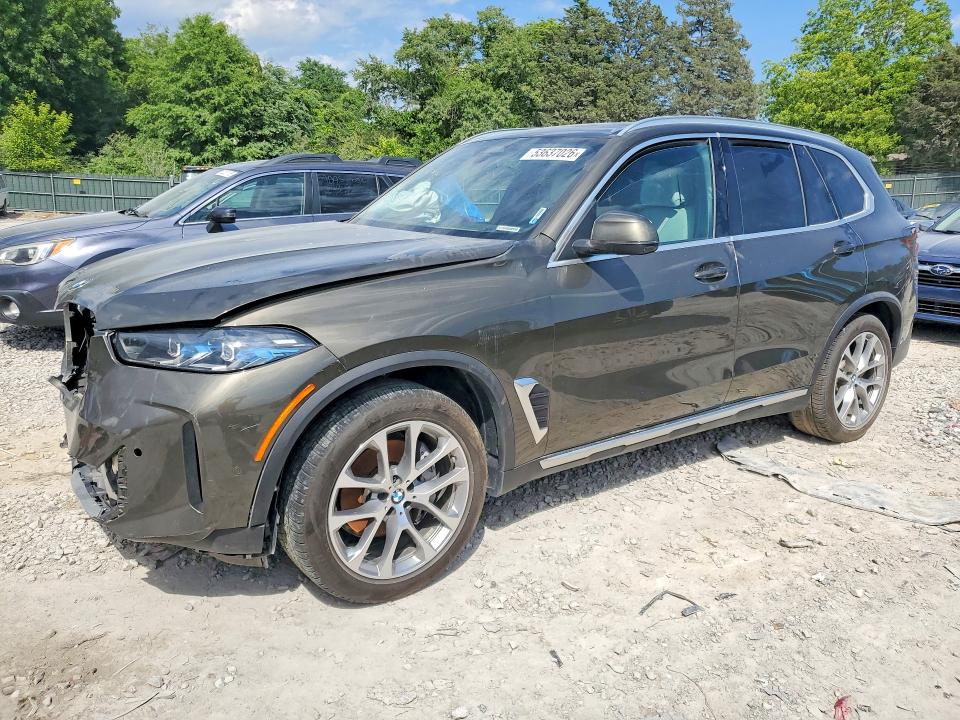 2025 BMW X5 VIN 5UX23EU05S9W72060 COPART salvage auction — Front End, KY - CERT OF TITLE-SALVAGE (P), sold $35,000 on 2026-06-25 (photo 1)