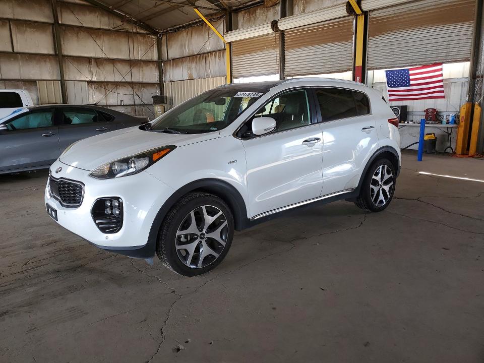 2017 Kia Sportage VIN KNDPRCA66H7067990 COPART salvage auction — MECHANICAL, Az - Certificate Of Title, sold $1,700 on 2026-07-08 (photo 1)