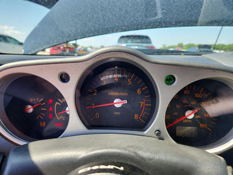 2003 Nissan 350z VIN JN1AZ34D53T105633 COPART salvage auction — REAR END, Tx - Cert Of Title-Rebuilt Salvage, sold $2,350 on 2026-07-09 (photo 9)