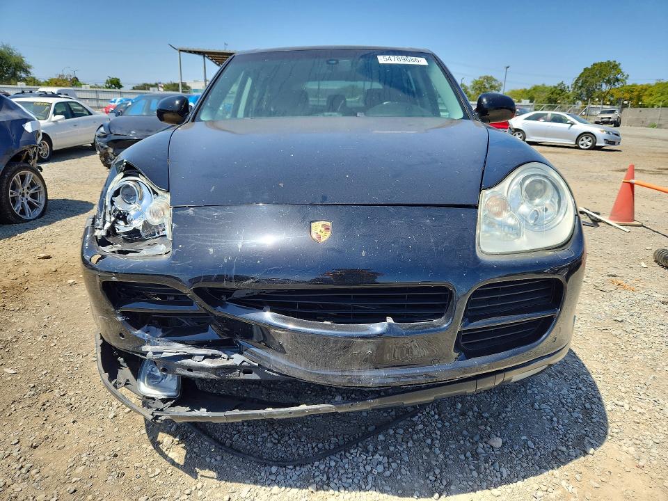 2006 Porsche Cayenne VIN WP1AB29P86LA65811 COPART salvage auction — FRONT END, CA - SALVAGE CERTIFICATE, sold $125 on 2026-08-14 (photo 5)