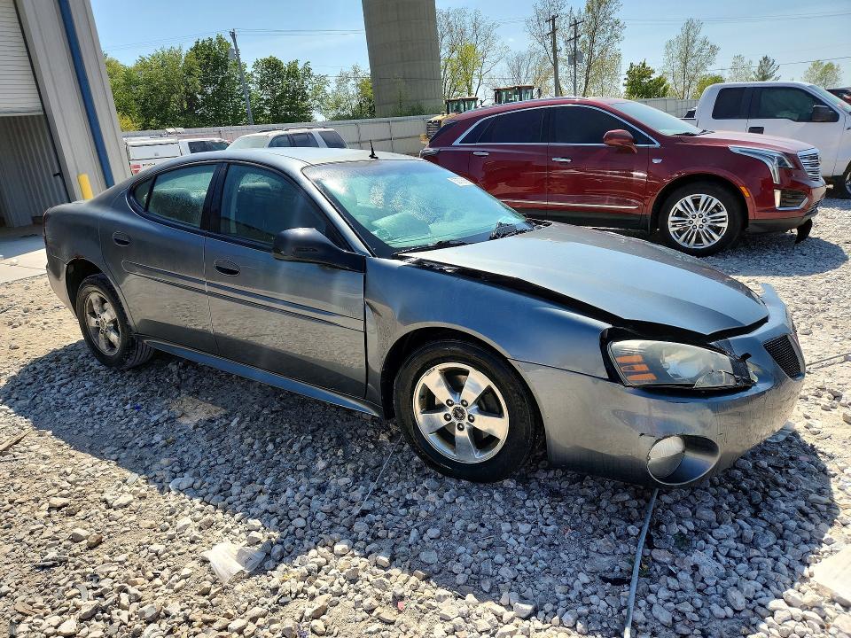 2005 Pontiac Grand prix VIN 2G2WP522X51351127 COPART salvage auction — FRONT END, MI - CERTIFICATE OF TITLE, sold $250 on 2026-07-02 (photo 4)
