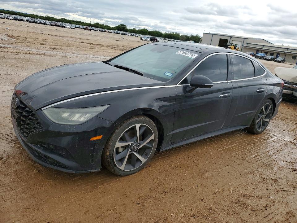 2022 Hyundai Sonata VIN KMHL44J27NA213971 — COPART salvage auction photo