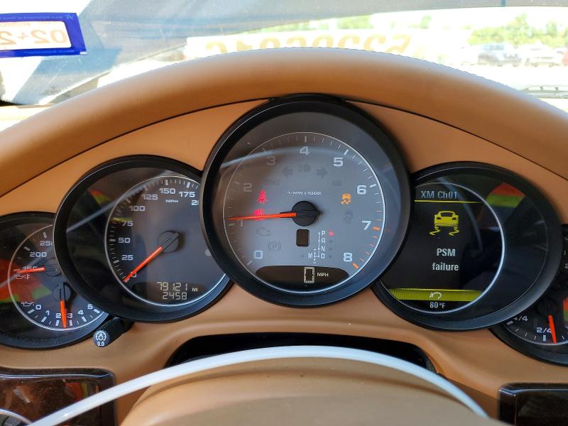 2010 Porsche Panamera VIN WP0AB2A76AL064422 COPART salvage auction — WATER/FLOOD, Tx - Salvage Title-Flood Damage, sold $2,600 on 2026-07-02 (photo 9)