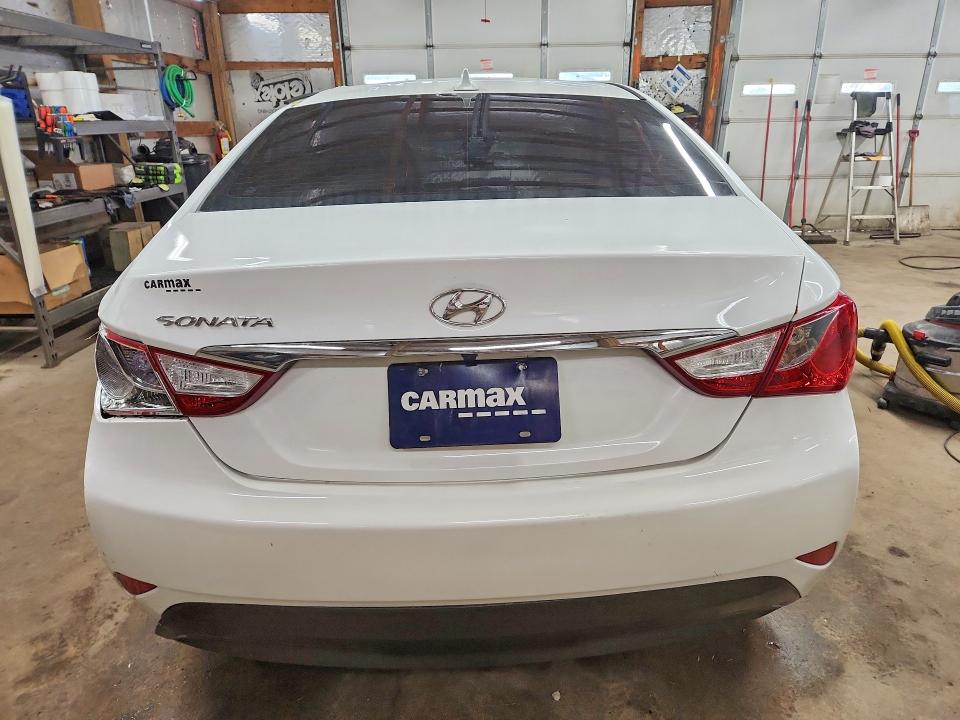 2014 Hyundai VIN 5NPEB4ACXEH889089 COPART salvage auction — ROLLOVER, Il - Junking Cert Of A Vehicle, sold $375 on 2026-07-13 (photo 6)
