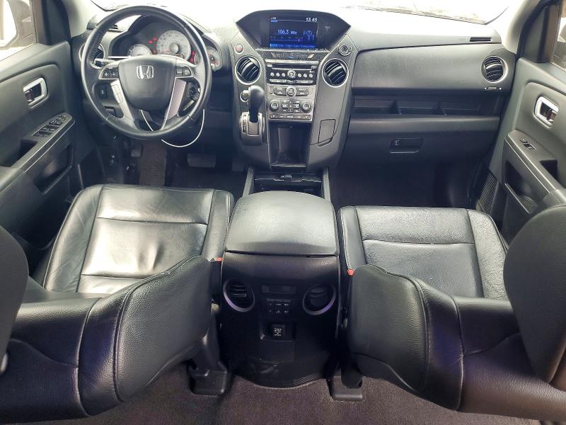 2012 Honda Pilot VIN 5FNYF4H50CB062139 COPART salvage auction — ROOF, Il - Salvage Certificate, sold $2,800 on 2026-07-09 (photo 8)